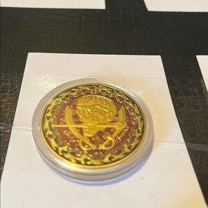 😄Pirates Ship Coin In Protective Case